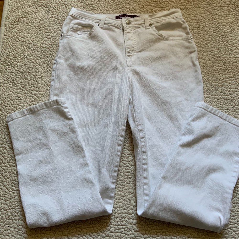 Gloria Vanderbilt White Pant